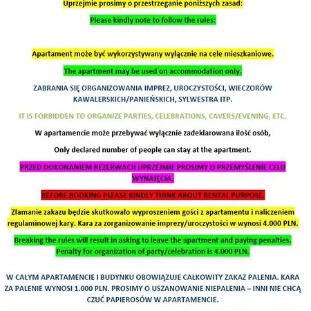 Apartman Sobieskiego 2a Parking Gratiss *